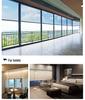 Smart Windproof Electric Roller Blind: Automatic Lifting, Light Blocking, Rainproof, Mosquito-Proof, Remote-Controlled Balcony Curtain.