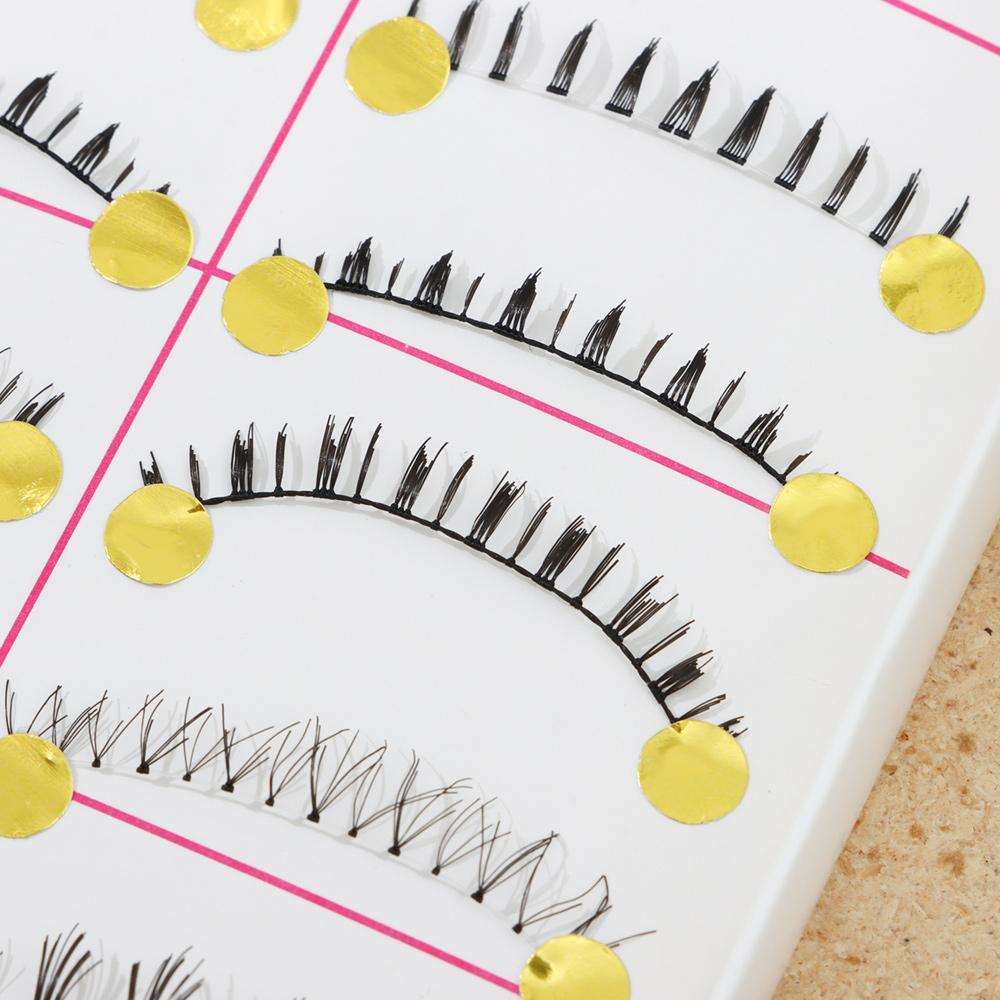 10 Pairs Fashion Natural Different Lower Bottom Eye Lashes False Eyelashes Handmade