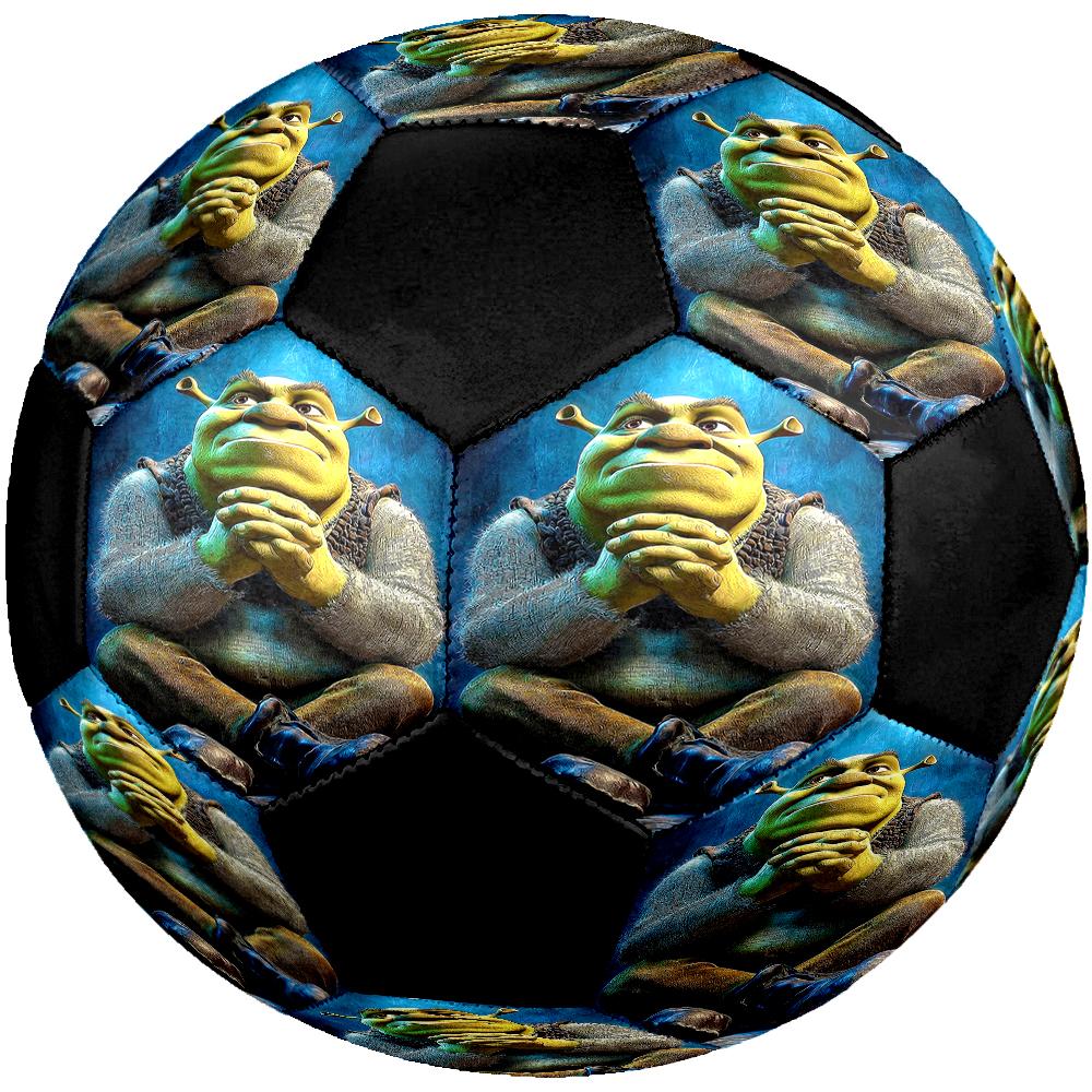 Shrek Theme Size 5 Soccer Ball, Suitable for Both Indoor and Outdoor Matches, a Gift Suitable for Everyone.