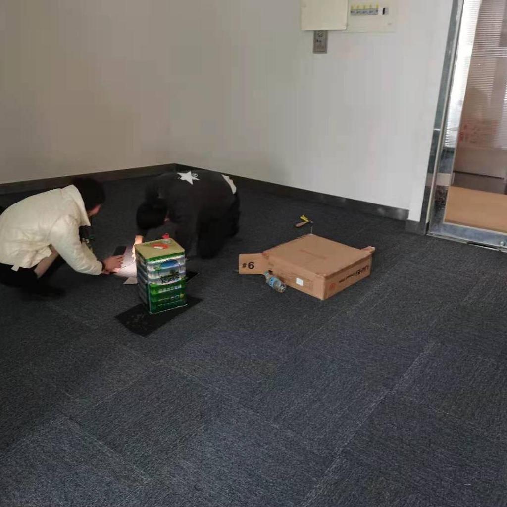 Commercial Billiards and Office Square Splicing Carpet for Hotels and Offices