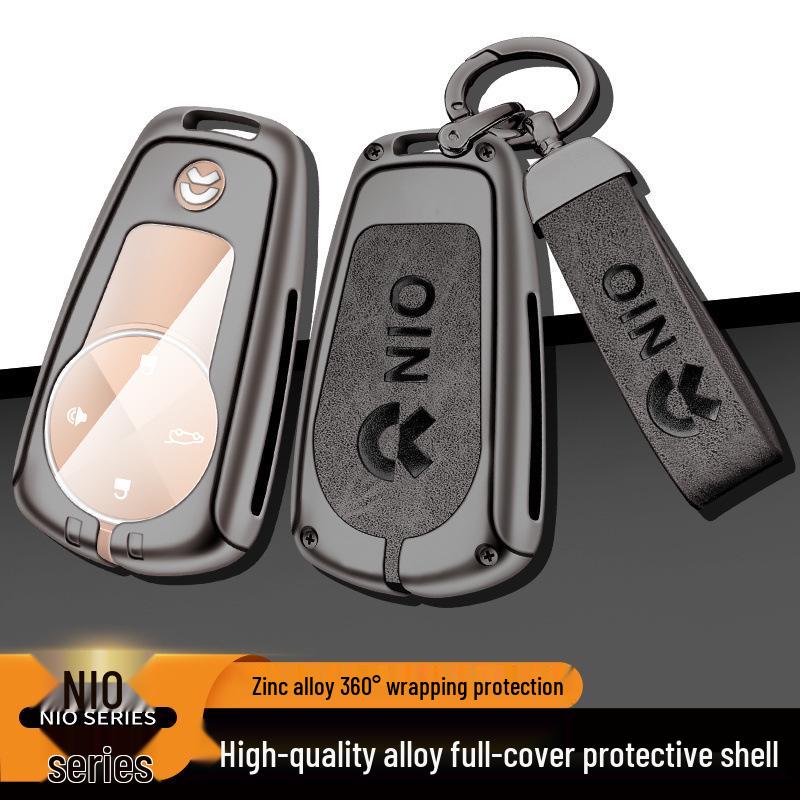 NIO EC6/ES6/ES8 Autoschlüssel Metallschale & Schnalle