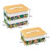Kids Building Blocks Storage Box Stackable Toys Multi-Grids Puzzle Organizer Storage Case Sundries Container Cosmetic Box