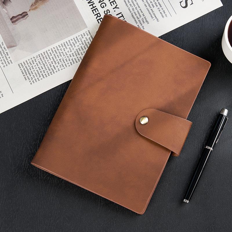 A5 Detachable Loose-Leaf Notebook: Customizable Business Notepad with Printable Logo