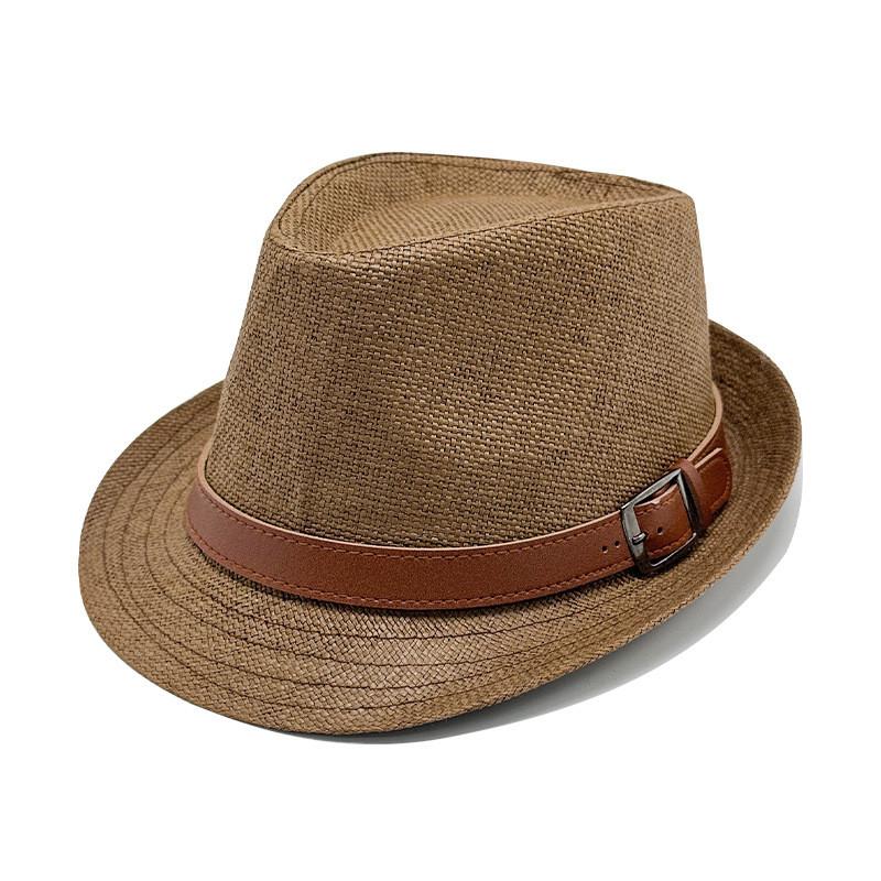 Sommer Strohhut mit Sonnenschutz und atmungsaktivem Design für Damen Herren