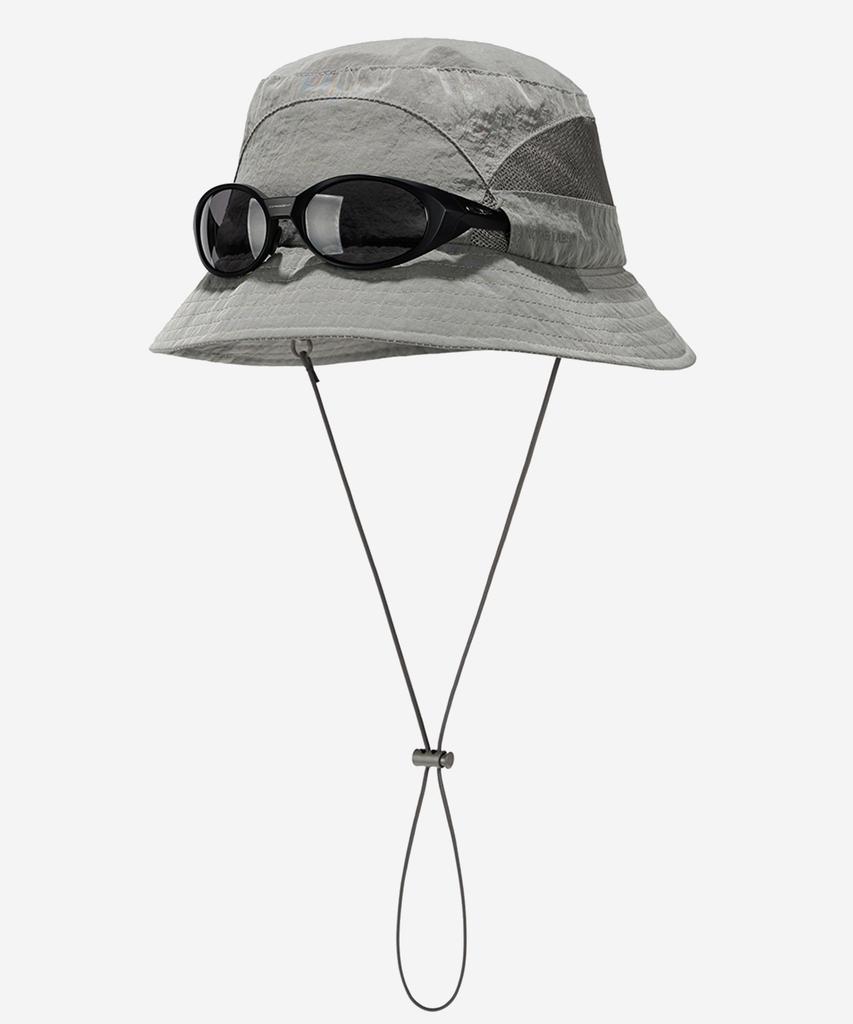 NODE LABS Dev:5 Sunglasses Cut Bucket Hat_Gray