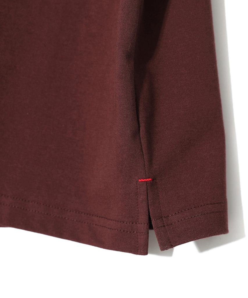 Holliseon Lawrence Short Sleeve T-Shirt Burgundy