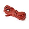 2M Genuine Cow Leather Cord Rope 3x2mm Flat Leather Strap String for DIY Bracelet Necklace Pendant Jewelry Making Accessories
