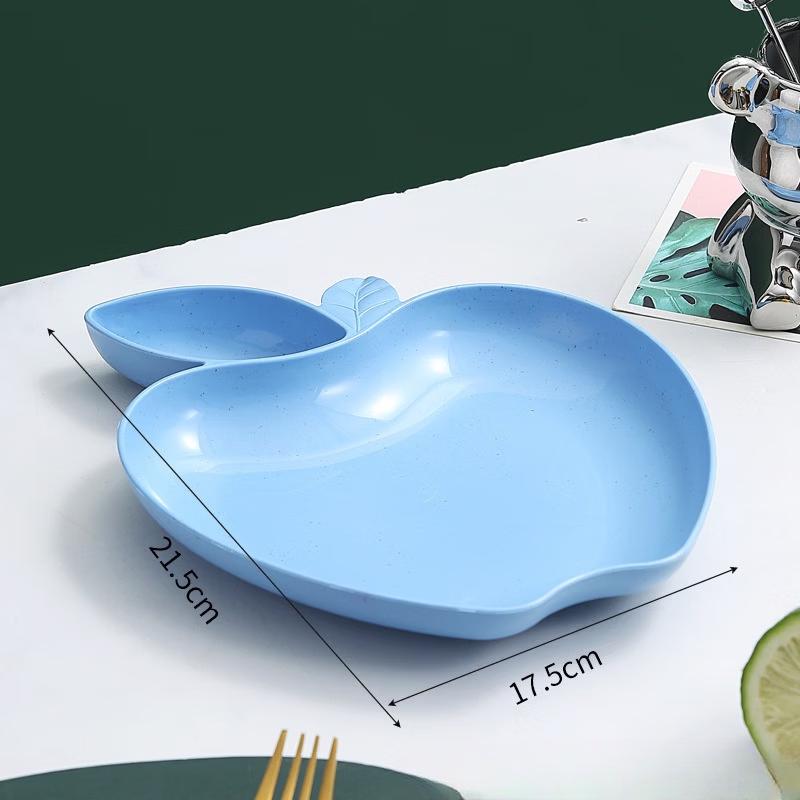 

Creative Apple-shaped Dining Plate Set