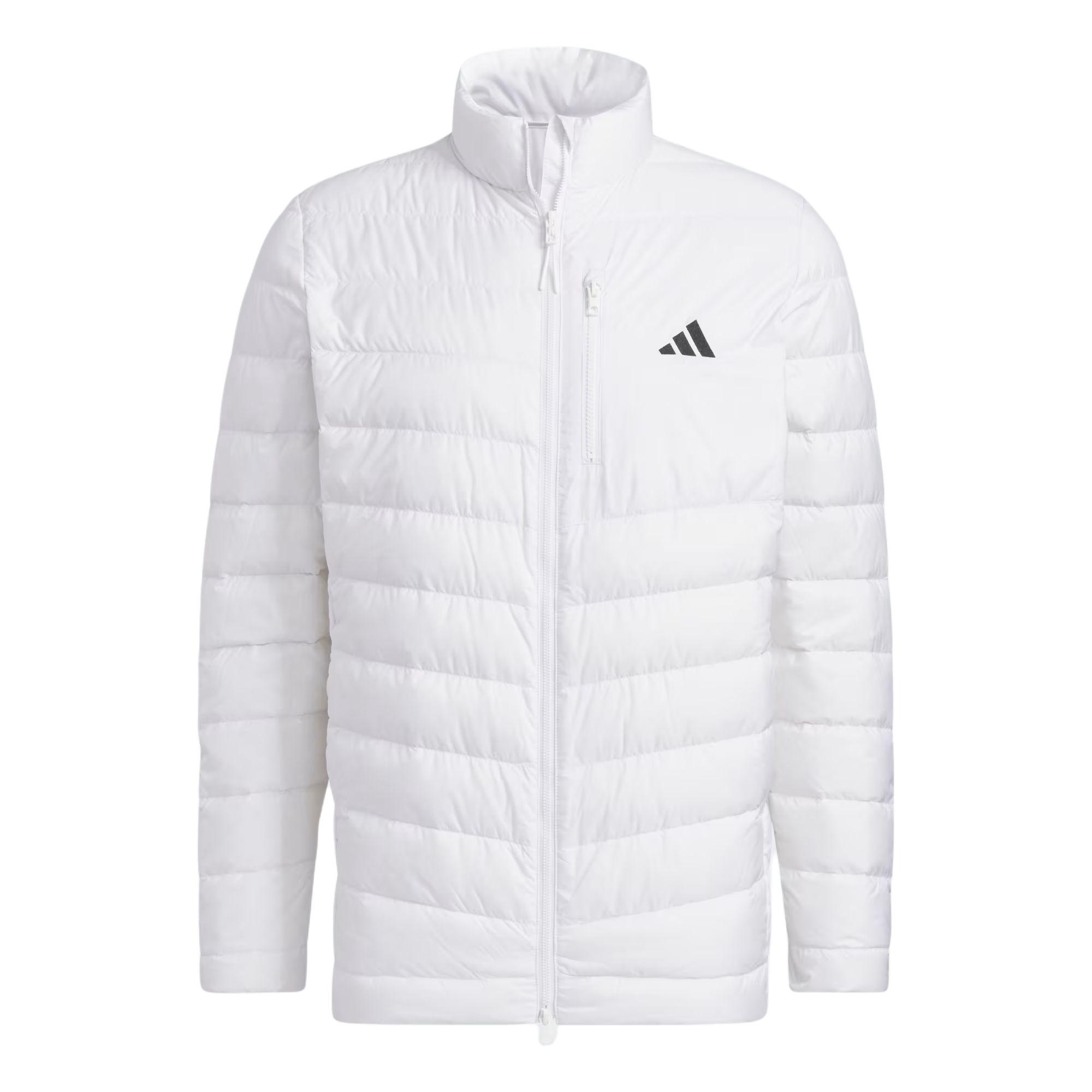 

Adidas WIND.RDY Heat Repellent Water Repellent Full Zip Down Jacket Men s White HZ6070 M