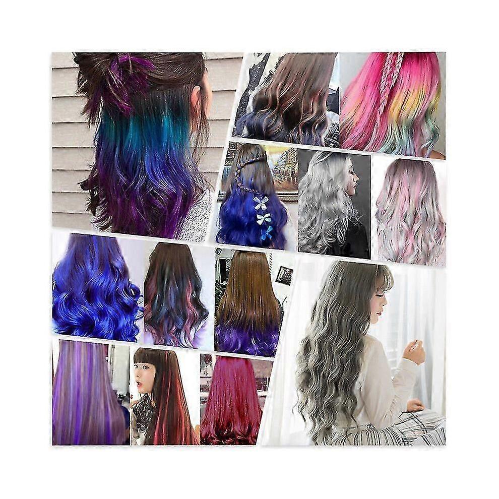 Mofajang Hair Color Wax, Instant Hair Dye Wax Temporary Hairstyle Cream Mud 4.23oz