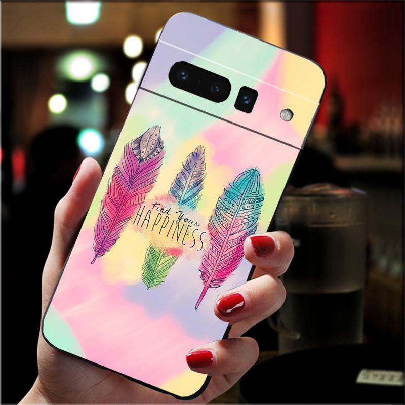 Phone Case For Google Pixel 10 Pro XL 9 Pro XL 9A 8 7 6 Pro Pixel 8A 7A 6A Pixel 8 7 6 5 Feather