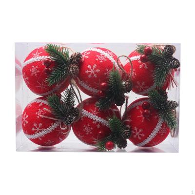 Christmas Ball Ornaments Decorative Baubles Pendants Party Favors for Xmas Trees