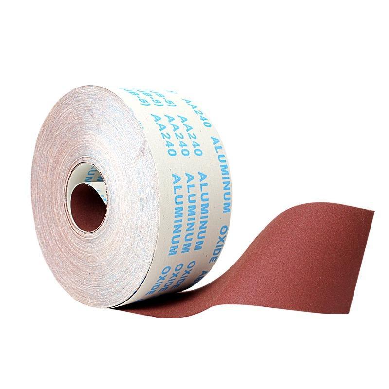 800 Grit Tearable Sanding Belt Roll for Woodworking, Metal, and Walls