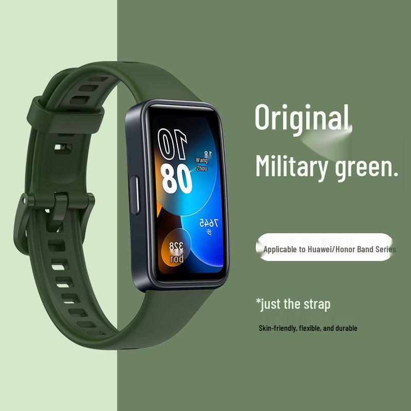 

Совместимые силиконовые ремешки для версий Band 6/6 Pro/7/8/9 NFC - Дышащий сменный ремешок для часов Band 6 Pro Strap NFC Version