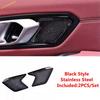 For BMW 3 Series G20      2024 Inner Door Handle Clasing Catch Bowl Decoration Frame Cover Trim Accessories