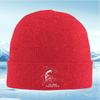 Skull helmet design,circle details,text Men Women Unisex Knitted Hat Beanie Pullover Cap Winter Thermal Warm Christmas Outdoor C