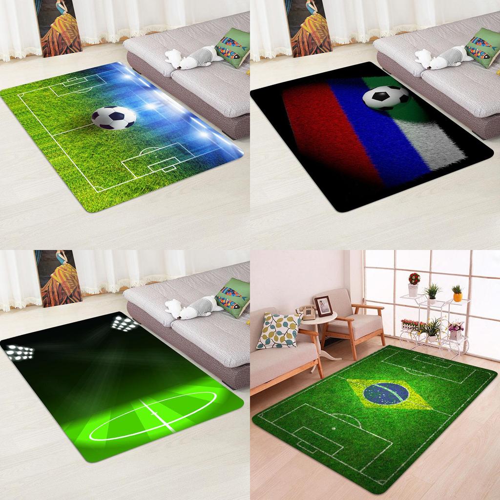Luxurious Flannel Area Rug 2018 Football Rug Perfect For Boys Game Play Mats In Living Room