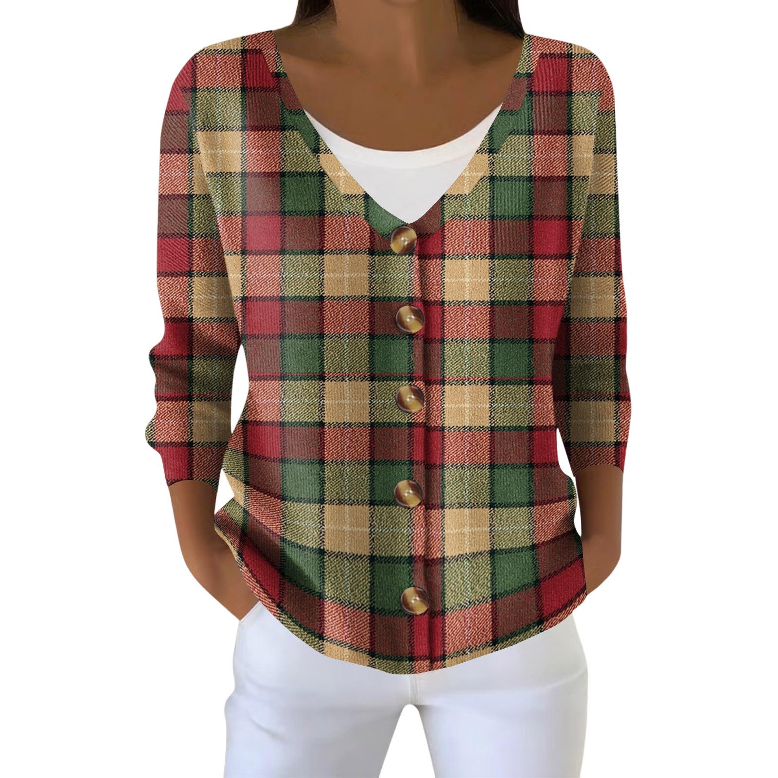 

Женский модный кардиган-жакет с длинным рукавом и принтом L