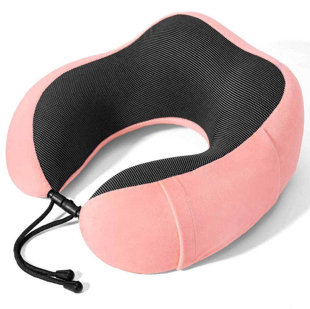 U-shaped Pillow Gift Set: Includes Eye Mask, Earplugs, Storage Bag. Customizable with Logo for Corporate Gifts.