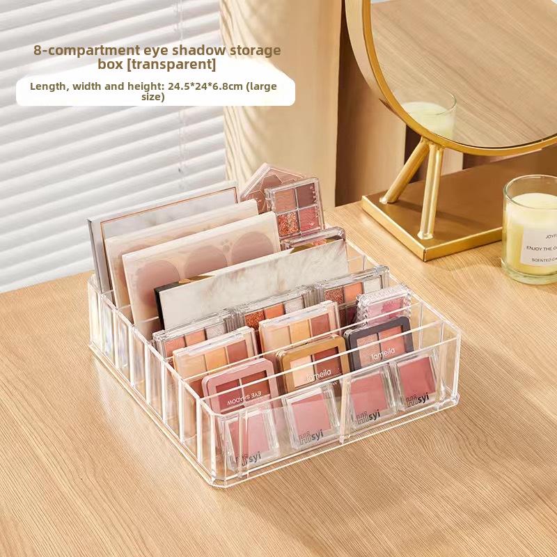 

Настольный многофункциональный органайзер для косметики: Подставка для хранения помады, лака для ногтей, палетки теней для век