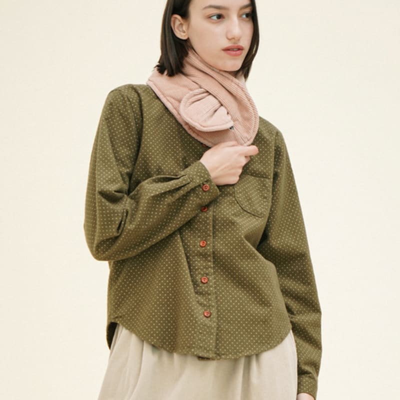 CHIQUITA Padded Muffler (Corduroy) Pink 244702SPK