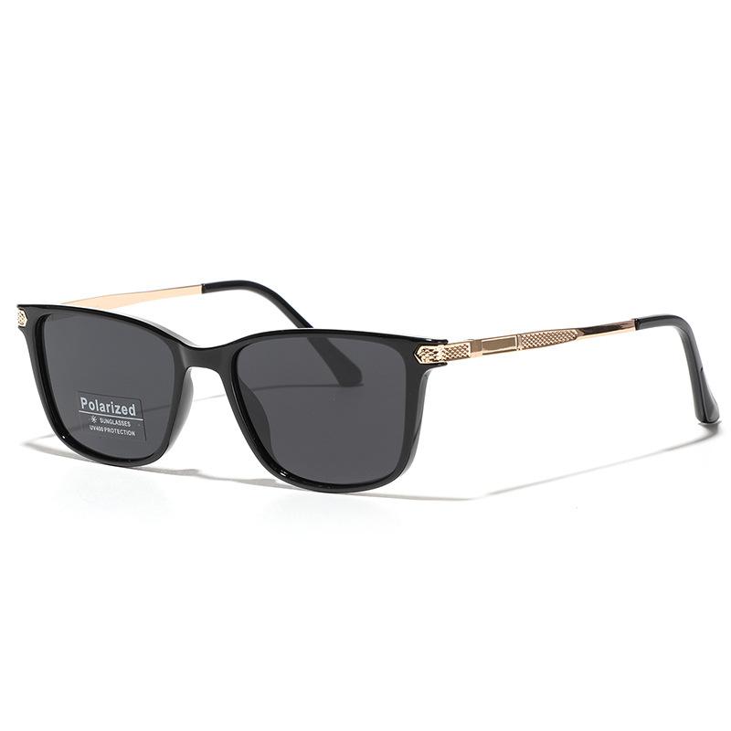 Glasses Square Versatile Square Sunglasses Women'S Retro Tr90 Polarized Sunglasses Men'S Sunglasses