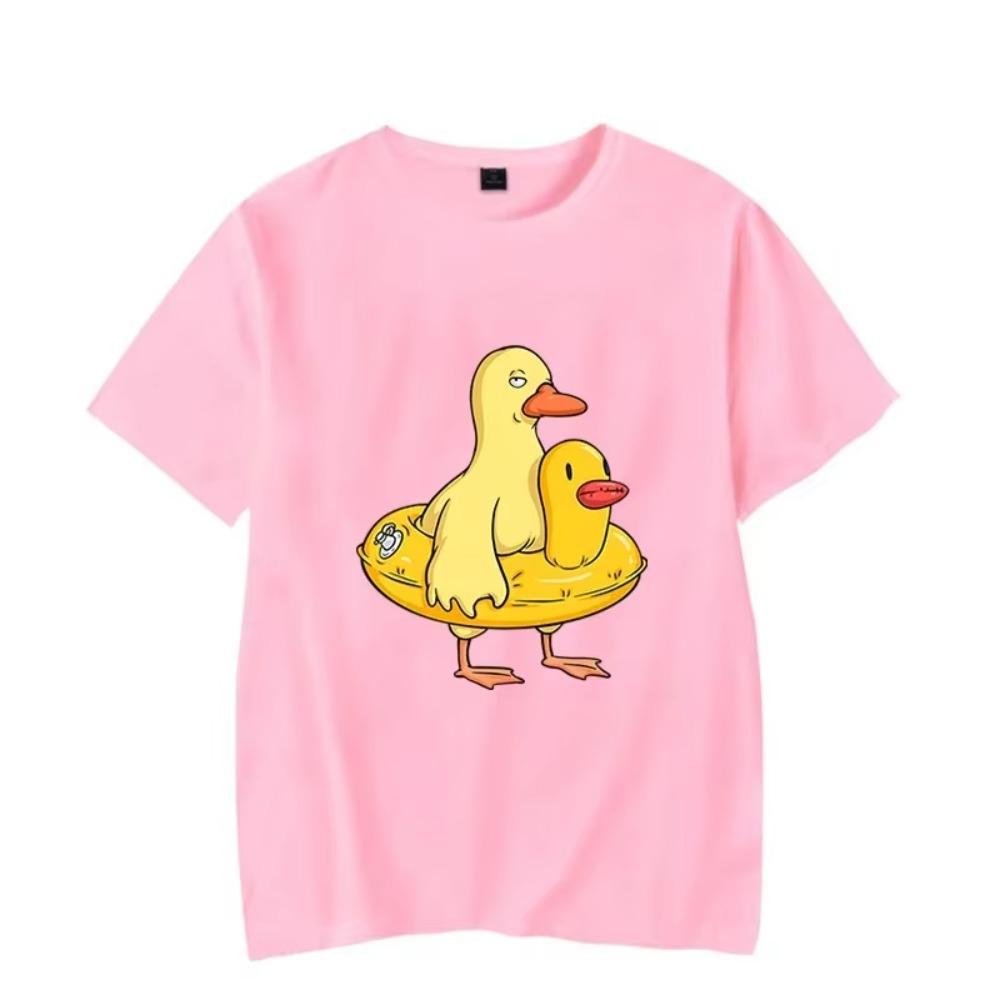 Short Sleeve Men's T-shirt Double Duck Classic T Shirt Tops Graphic Tshirt Harajuku Streetwear Fashion Trend Men's Brand Shirts