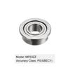 Uxcell MF63ZZ Flansch-Kugellager Chrom Doppelt Geschirmt Flanschlager Lager, 4 Stück, 3x6x2,5mm, Stahl,