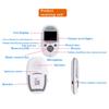 Wireless Video Color 2.4 Inch Baby Monitor Baby Care Device Crying Detection Temperature DetectionAA