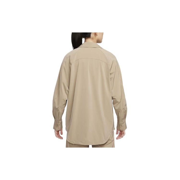 Nike Bliss Casual Μπουφάν Γυναικεία Μπουφάν Χακί FN2780-247