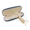 Fashion Denim Eye Glasses Hard Case Box Women Men Protector Reading Myopia Glasses Storage Box