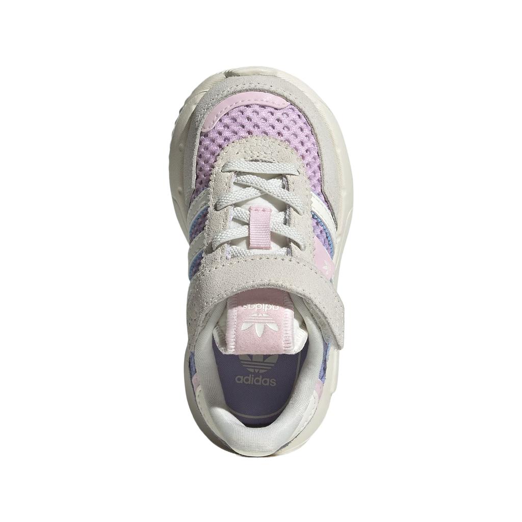 Adidas Originals Retropy F2 Comfortable Fashionable Versatile Toddler Shoes Baby Shoes Pink Purple JR7996