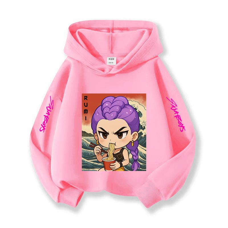 2025 Popular Kpop Christmas Casual Children's Hoodie Korean Wave Style Girls' Top