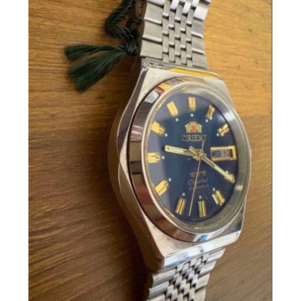 Used ORIENT Automatic Watch Black Dial
