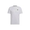 adidas Letter Print Casual Short Sleeve T-Shirt Men Tops White GM5509
