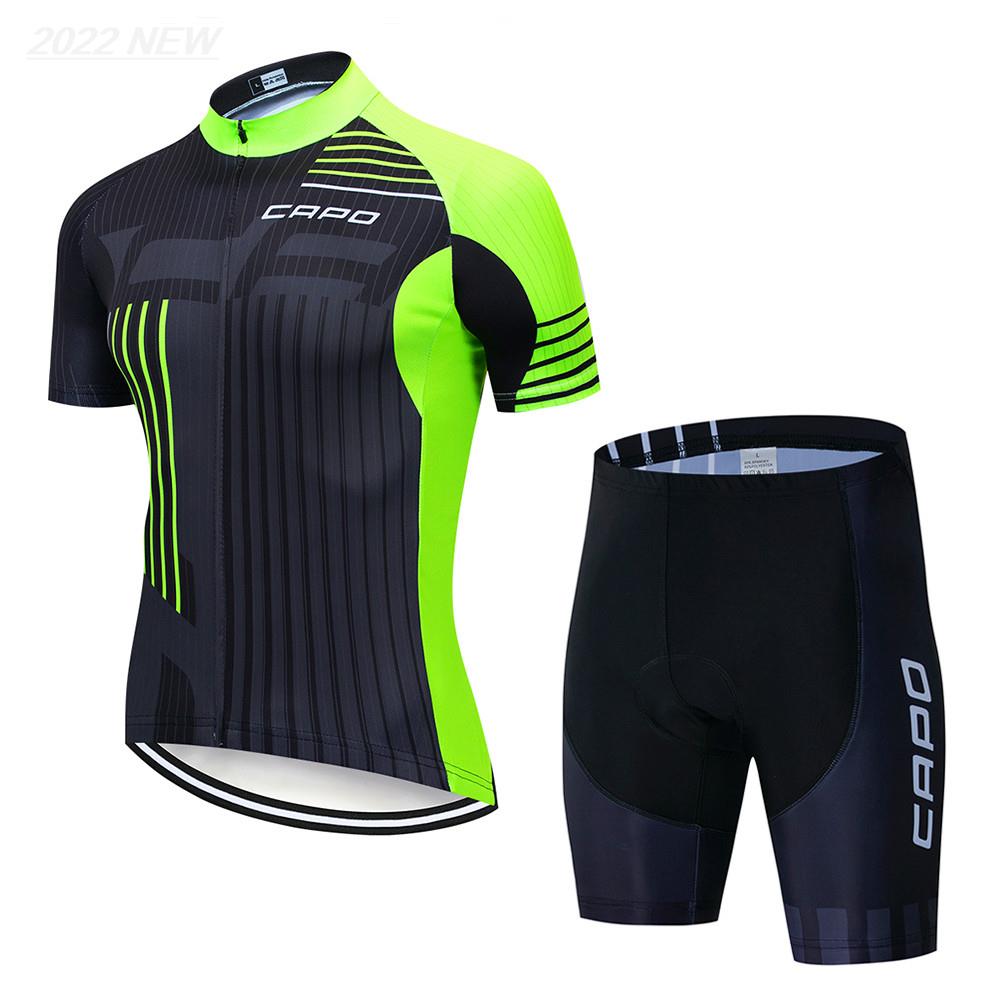 2026 Radsportanzug Set Herren Sommer Atmungsaktiv Professionelles Team Radsportanzug Set Radsportanzug Bergsport Radsportanzug Radsportanzug