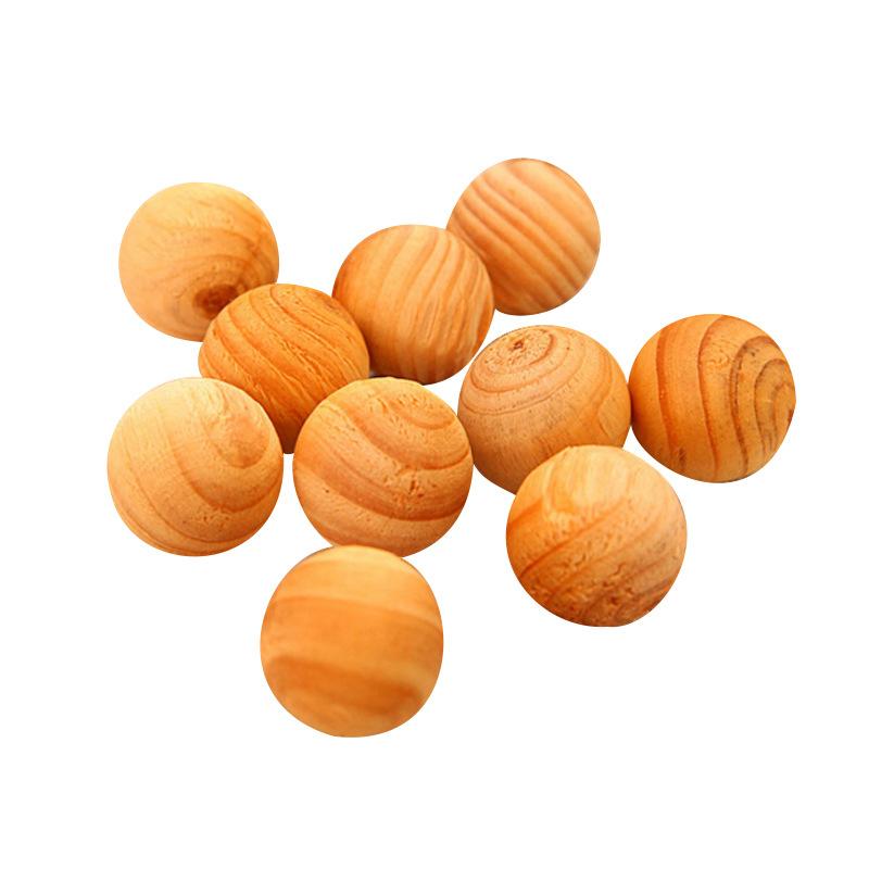 Imitation Camphor Wood Ball Wooden Ball Instead of Mothball Mothball 5 Packs