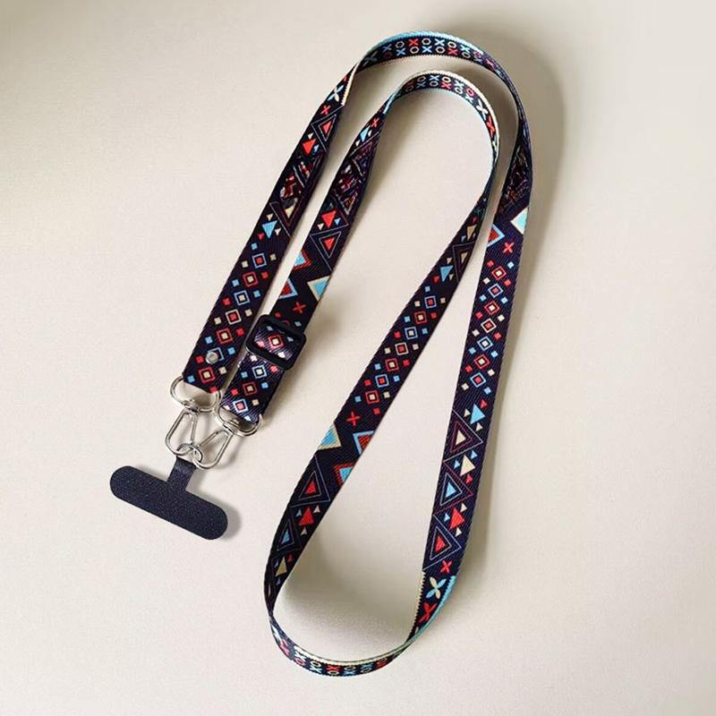 

Универсальный регулируемый шнурок для мобильного телефона через плечо, шейный ремешок, подвесной шнур, веревка против потери с прокладкой для всех чехлов для телефонов, ключей