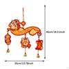 Cartoon Chinese Year Blessing Hanging Decoration Bell Pendant Lightweight Lunar