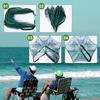 Foldable Fishing Trap Easy to Use Fishing Mesh Net with Steel Wire Portable Long-lasting Fishing Cage for Shrimp Crab Minnow