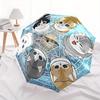 1pc Six Cute Kittens Automatic Opening and Closing Umbrella - Small Umbrella Suitable for Various Occasions, Portable 3-Fold Small Umbrella