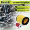 Carbhub Luftfilter Ölfilter Kit für Arctic Cat 250 2x4 4x4 Arctic Cat 300 2x4 4x4 Ersetzt für 0470-421, 0470-355