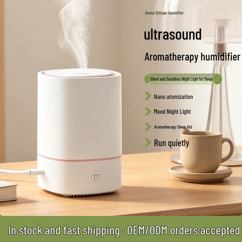 doTERRA Essential Oil Aroma Diffuser: Colorful Ambient Light Ultrasonic Humidifier & Purifier for Office Desktop