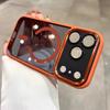 Transparent Magnetic Phone Case For iPhone 17 Air 16 15 14 13 12 11 Pro Max Plus Metal Lens Protection Shockproof Hard Cover