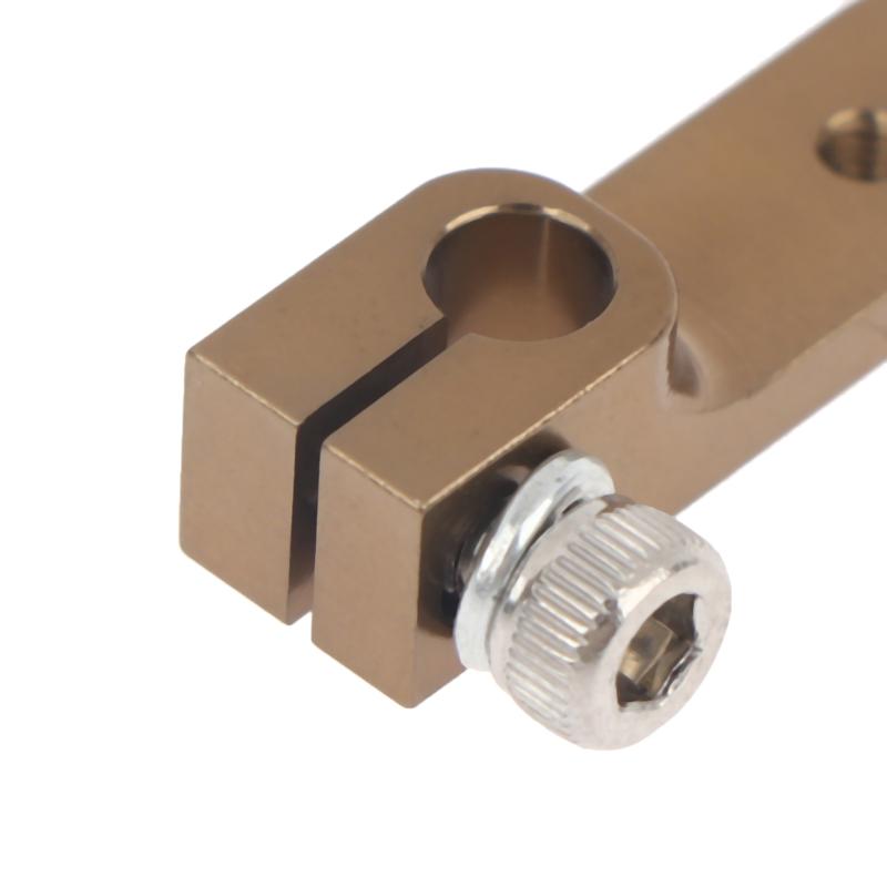 Servo Horn High Durability CNC Aluminum 4mm/4.76mm Clamping Steering Arm for RC Truck Carburetor Parts