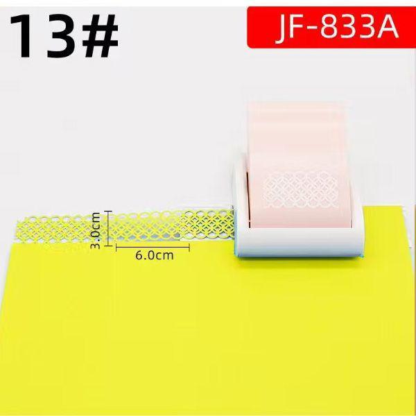 DIY Embossing Tool for Kindergarten: Hollow Edge Pattern Printing Machine