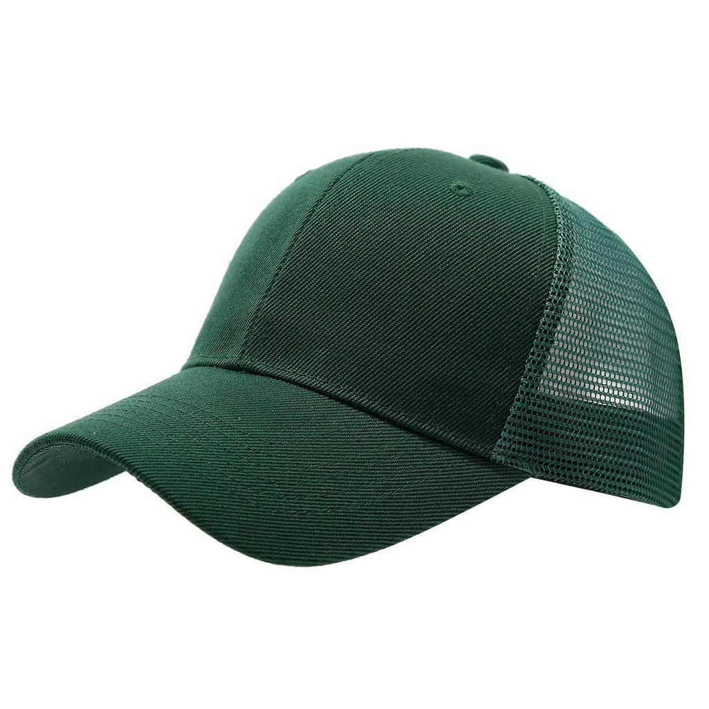 Unisex Summer Breathable Six-Panel Mesh Baseball Cap with Custom Logo for Outdoor Sports