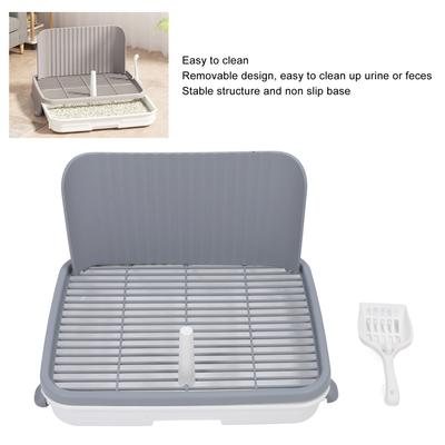 Dog Training Toilet Easy Cleanup Removable Stable Structure Dog Potty Tray for Medium Large Dogs