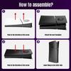 Replacement Hard Faceplate Anti Scratch Shell Protector Cover Game Console Dustproof Case for Slim Digital Version