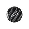 Carbon Fiber Trunk Button Cover For Car Sporty Design Protects Button Performances Series Racing Aesthetic